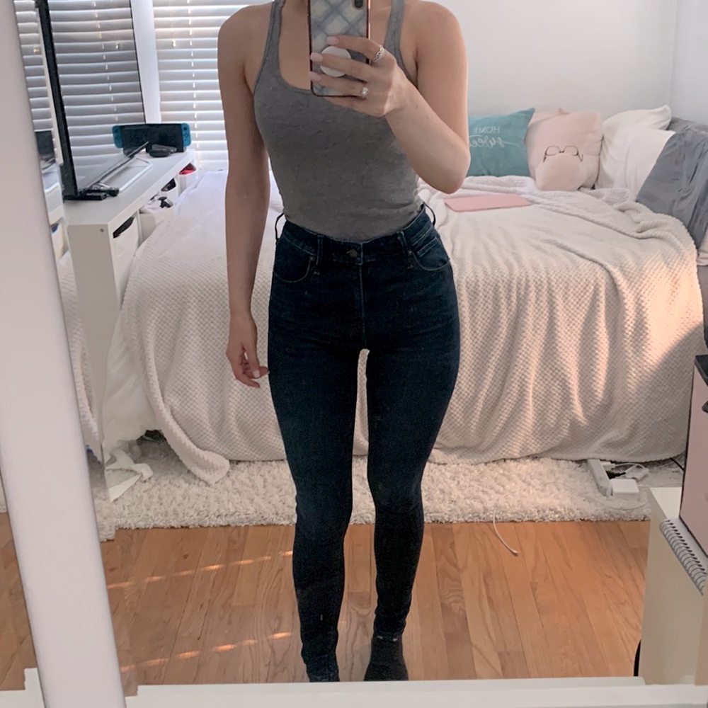 Abercrombie & Fitch Simone Super High Rise Jeans